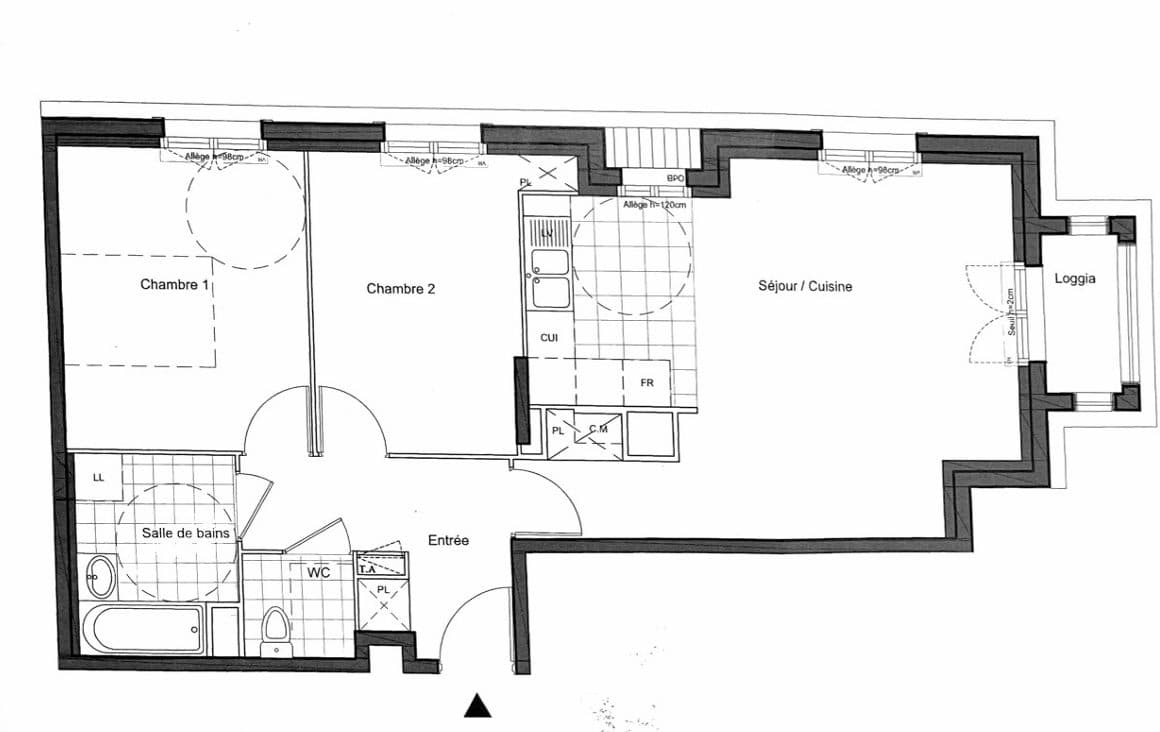 Appartement T3 à Le Blanc-Mesnil - Photo 1