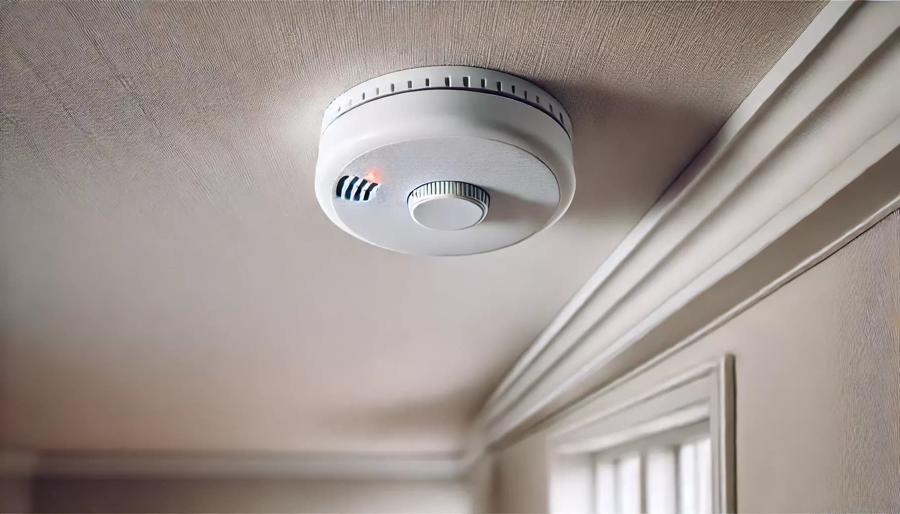 photo d'un détecteur de fumée