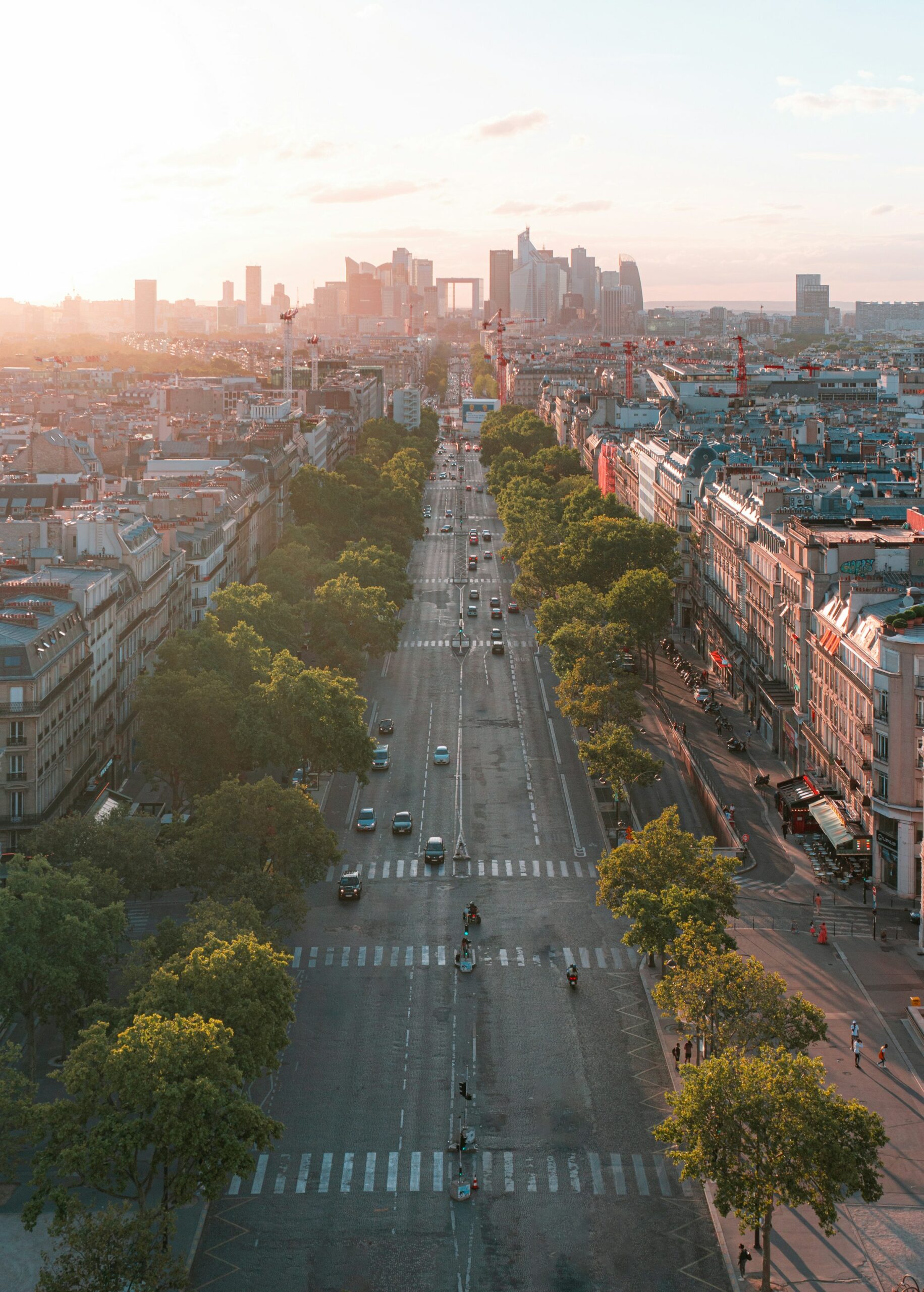 Belle photo panorama de Paris