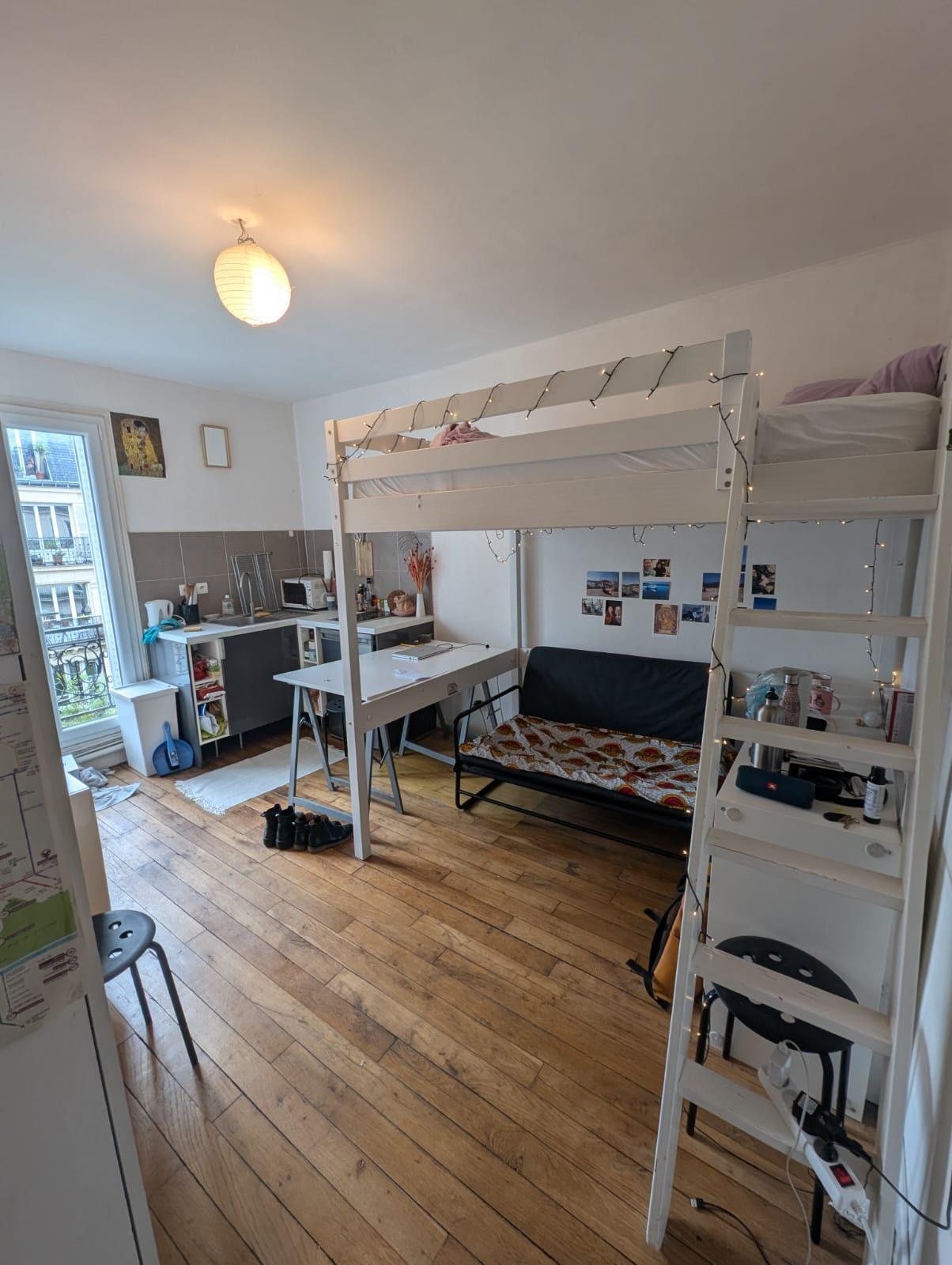 Photo 1 du bien immobilier Appartement T1 à Paris – Ref LA2269
