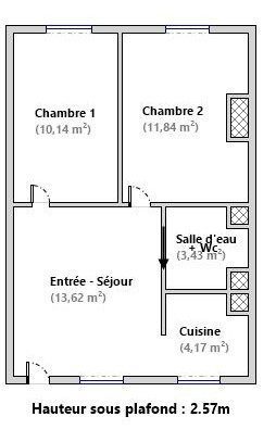 Photo 1 du bien immobilier Appartement T3 à Paris – Ref LA2301
