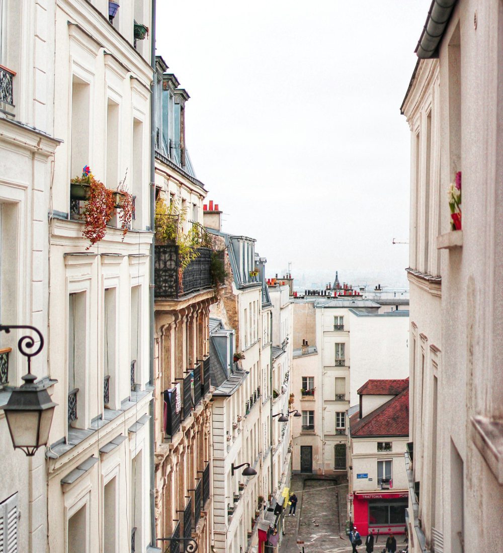 photo d'une belle rue de paris